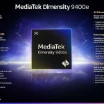 تراشه دایمنسیتی 9400e مدیاتک رسما معرفی شد