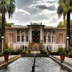 عکس/ عمارت عفیف آباد شیراز با ستون‌های غول پیکر