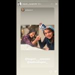 مچ‌اندازی و زور آزمایی نازنین بیاتی و مهسا حجازی در پشت صحنه سریال تاسیان