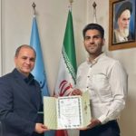 دیدار کمال زارع با مدیر مجموعه فرهنگی تاریخی نیاوران