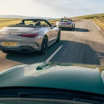 سه افسانه، یک نبرد: وقتی مرسدس-AMG SL63 به قلمرو پورشه و بنتلی حمله می‌کند!