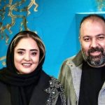 دابسمش عاشقانه علی اوجی و همسرش نرگس محمدی با آهنگ شایع در ماشین لاکچریشان + فیلم