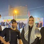 سردار شهید حاجی زاده در راهپیمایی اربعین + عکس