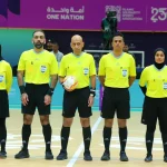 قضاوت داوران ایرانی در دیدار رده بندی