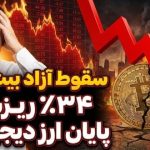 سقوط قیمت بیت کوین ادامه دارد؛ این بار هیچ‌کس نمی‌داند کف قیمت کجاست