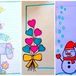 15 ایده نقاشی ساده کودکانه برای حاشیه دفتر با طرح های زیبا و ساده