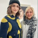 عکس بازیگر زخم کاری در آرایشگاه زنانه