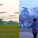 تماشا کنید: شمشیرهایی که با دست یک مرد چینی در هوا می‌رقصند